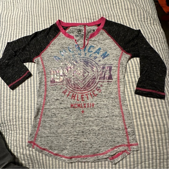 AMERICAN FIGHTER Chestnut T shirt Ladies Medium EUC - Picture 3 of 7